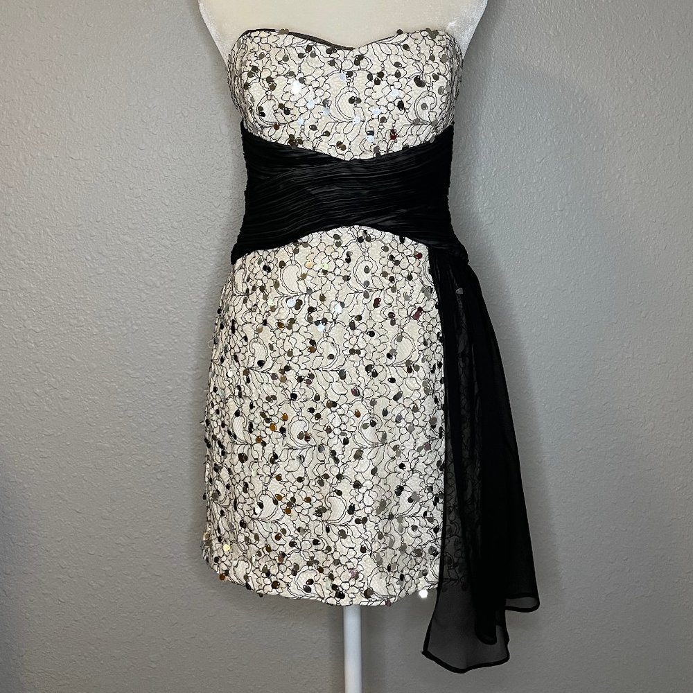 Max and Cleo "Grace" Strapless Dress Size 2 (NWT)